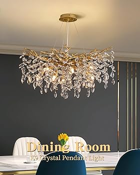 Amazon.com: Modern Tree Branch Crystal Chandelier Luxury